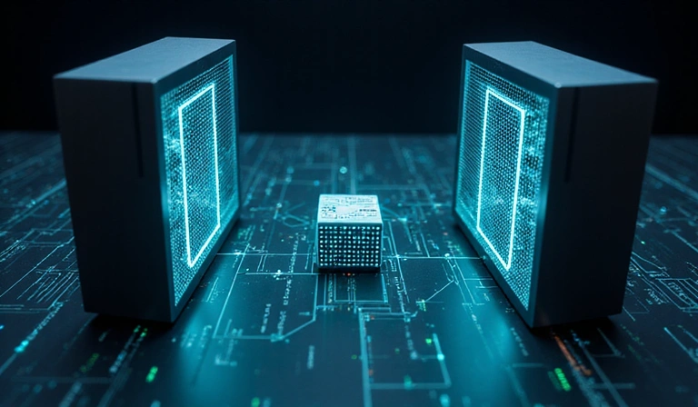 Secure data transfer between digital entities